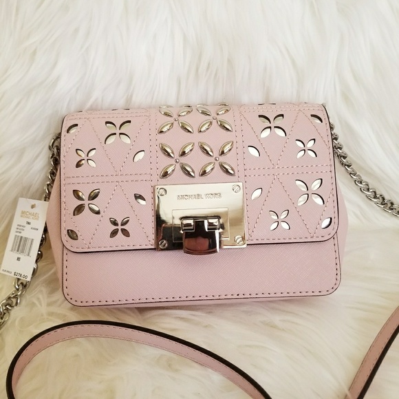 Michael Kors Handbags - Michael Kors Tina Perforate Stud Blossom Crossbody